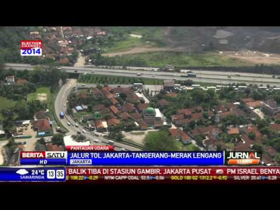 SKY REPORT - Pintu Masuk Jakarta Melalui Jalur Darat dan Laut