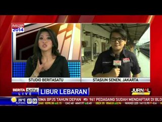 LIVE - 2 Hari Lagi Menjelang Lebaran di Stasiun Senen
