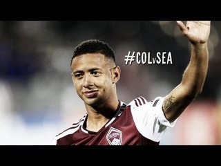 Скачать видео: GOAL:  Gabby Torres strikes a frozen rope inside the far post | Colorado Rapids vs. Seattle Sounders