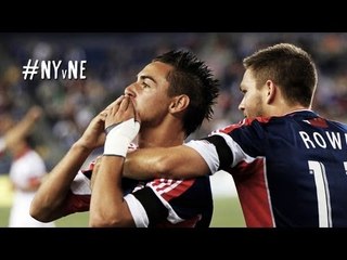 GOAL:  Fagundez strips Carney and and pokes one past Robles | NY Red bulls vs. NE Revolution