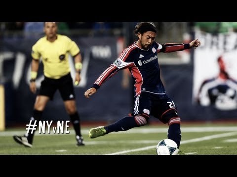 GOAL: Nguyen beats an outstretched Robles to tie the match | NY Red bulls vs. NE Revolution