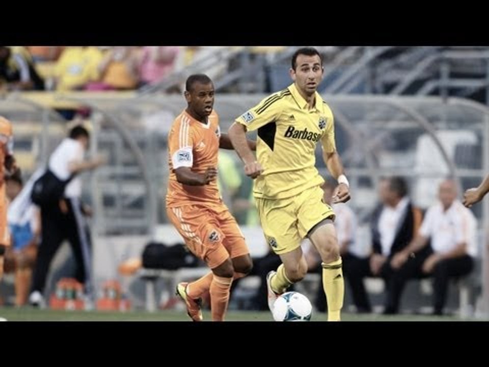 GOAL: Meram's technical finish puts the Crew up by 2 | Columbus Crew vs Houston Dynamo