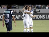 GOAL: Landon Donovan out runs the SJ defense to open the scoresheet | LA Galaxy vs SJ Earthquakes