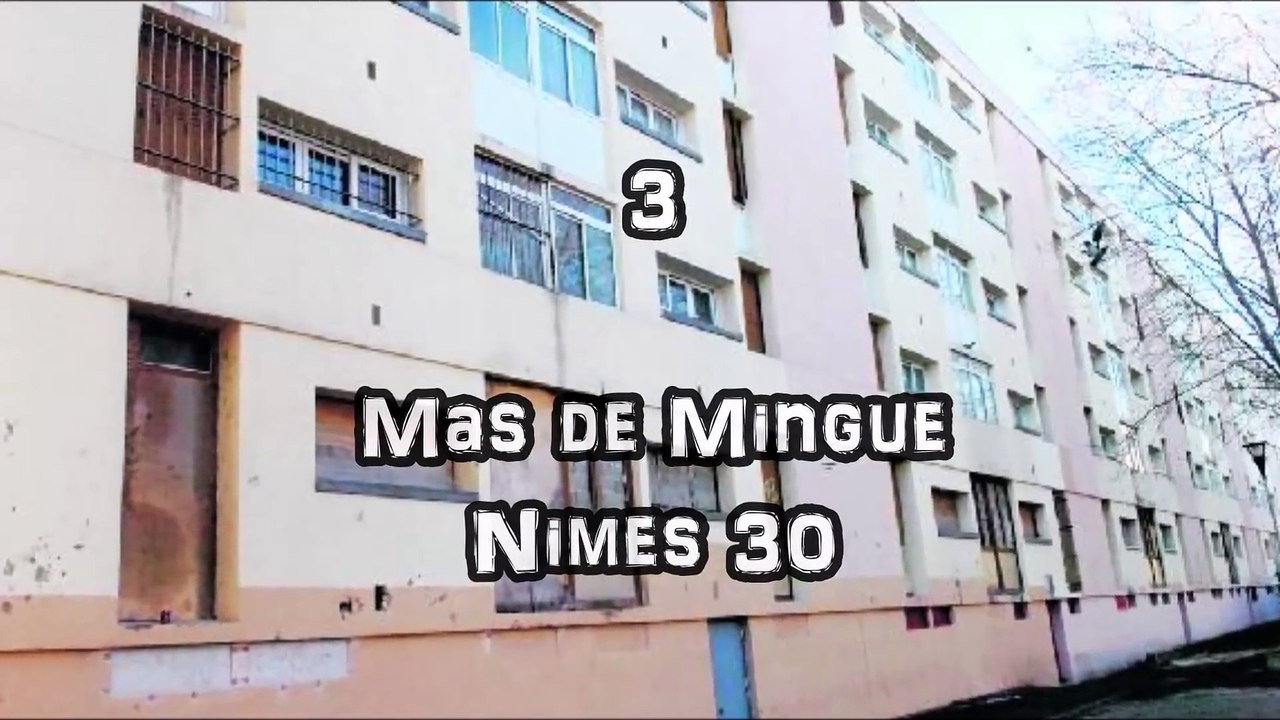 TOP 10 des Pires cités du département Gard 30   Quartier de France __