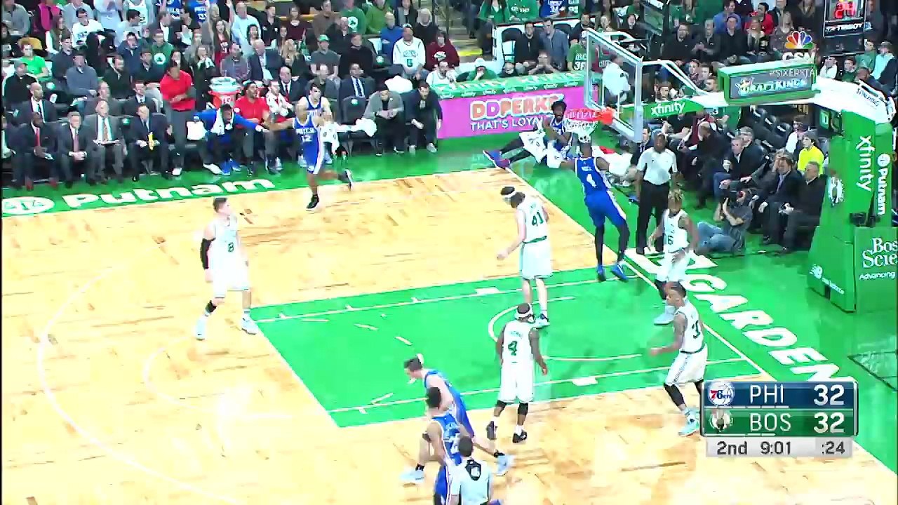 Nerlens Noel Dunks Over the Celtics _ 01.06.17-IiSZZbNbTb4