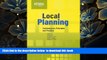 Download [PDF]  Local Planning: Contemporary Principles and Practice  Pre Order