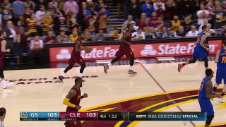 LeBron James HUGE And 1 Dunk In 4th Quarter!  12.25.16--VK1im_X5IU