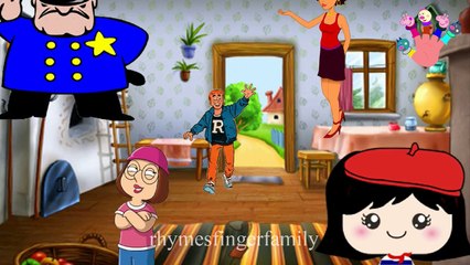 Finger Family - French Family | Nursery Rhymes & Songs For Children