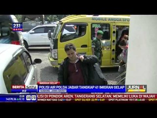 Puluhan Imigran Gelap Iran Ditangkap Polair Polda Jabar