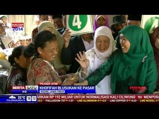 Khofifah Blusukan Ke Pasar
