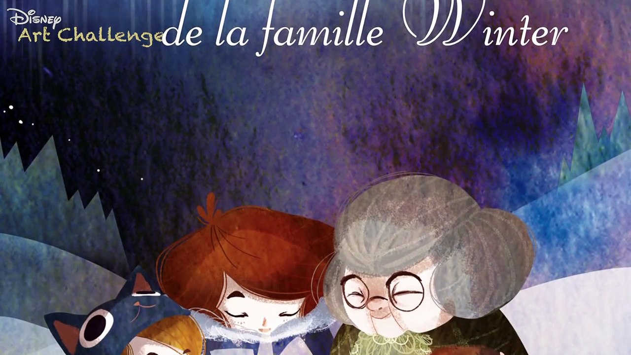 Disney Art Challenge - Rencontre avec Camille ANDRE - Premier prix 2013-ciQAewO7kEI
