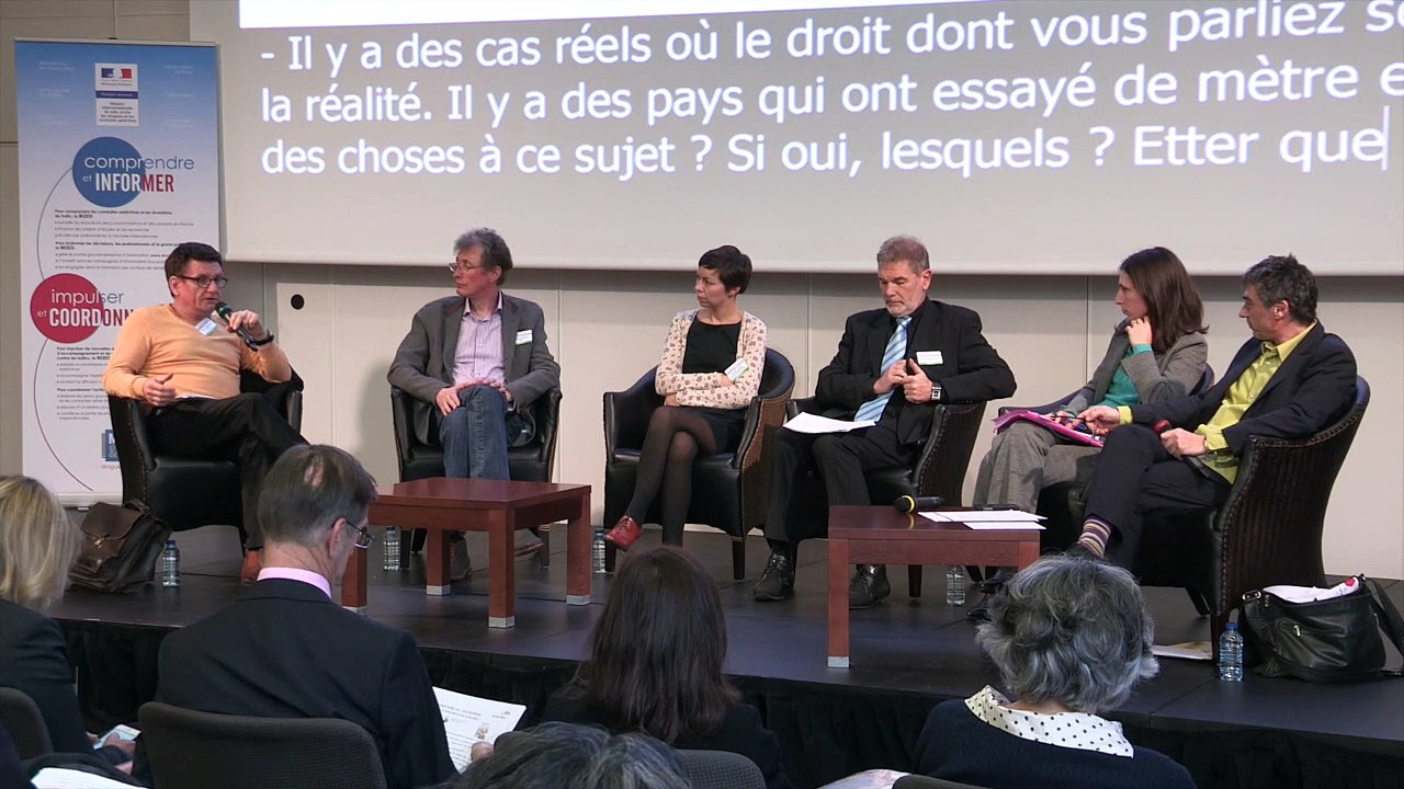 2ème journée nationale de prévention des conduites addictives en milieux professionnels, 6/12/2016 - Table ronde 1 : Les addictions comportementales : « workaholisme », techno-dépendance, droit à la déconnexion, la qualité de vie au travail en question