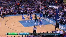 Russell Westbrook Throws the Lob and Shows the Fans Some Love _ 12.25.16-f90MIAhC8s0