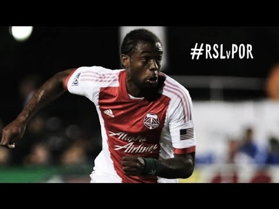 GOAL: Frederic Piquionne heads home a cross over Rimando | Real Salt Lake vs. Portland Timbers