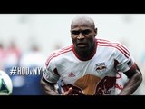 RED CARD: Olave sees red for his lunge on Cummings | Houston Dynamo vs. New York Red Bulls
