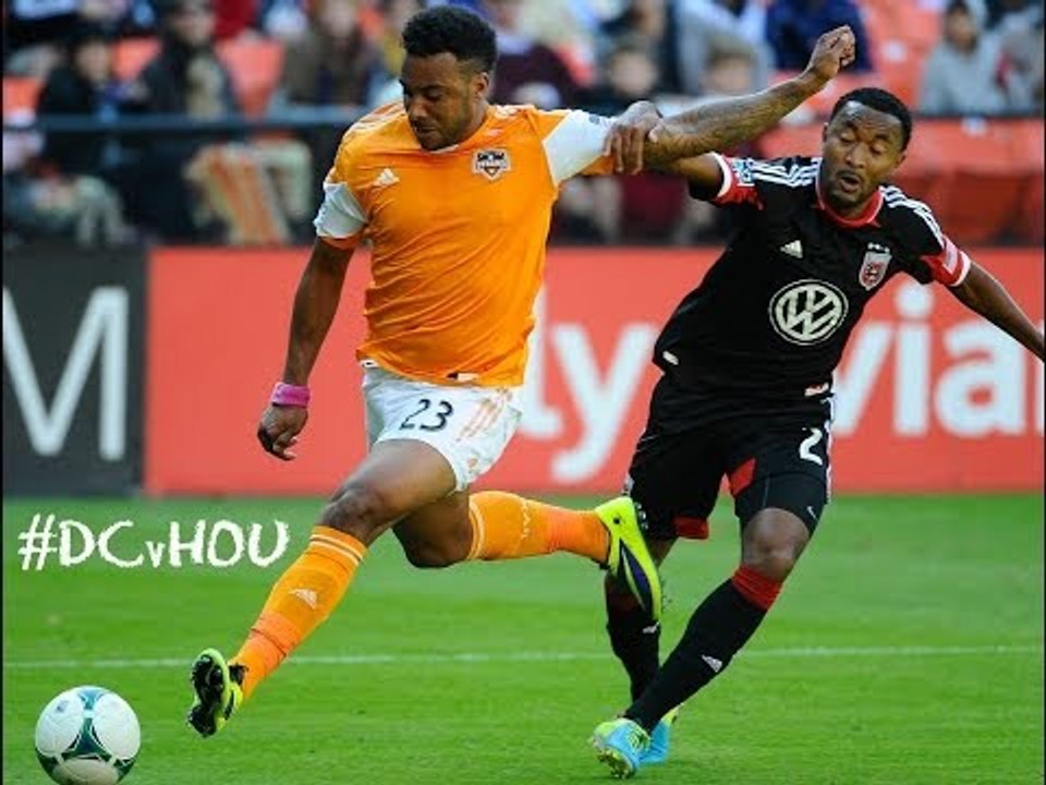 GOAL: Giles Barnes heads in a Brad Davis corner kick | D.C. United vs. Houston Dynamo