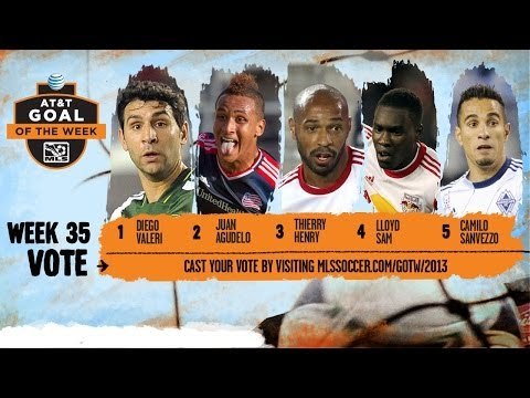 AT&T Goal of the Week Nominees: Week 35