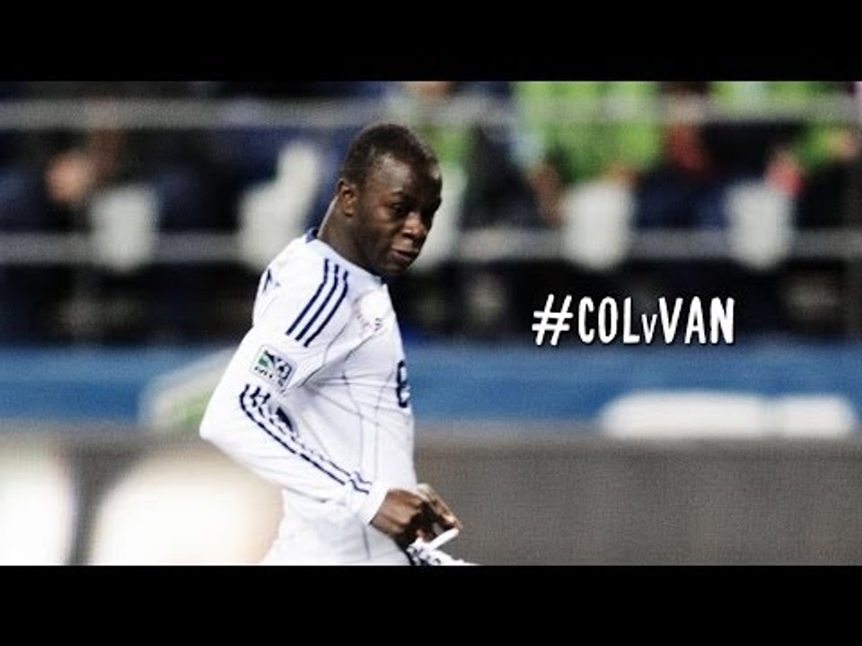 GOAL: Manneh curls it in from deep for his fourth goal in two games