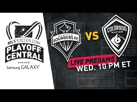 Seattle Sounders vs. Colorado Rapids Live Pre-Game Show | MLS Playoff Central
