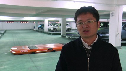En Chine, des robots garent tout seuls les autos