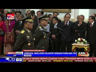 Jenderal Moeldoko Resmi Dilantik Sebagai Panglima TNI