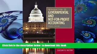 PDF  Introduction to Governmental and Not-for-Profit Accounting (7th Edition) Martin Ives Pre Order