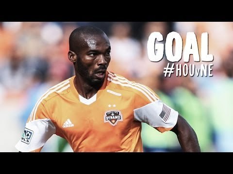 GOAL: Omar Cummings gets lucky | Houston Dynamo vs New England Revolution
