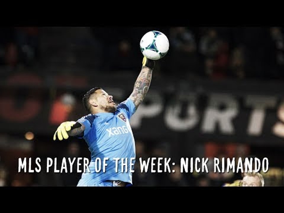 Nick Rimando Dominates: Player of the Week (1)