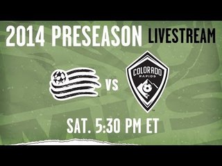 LIVE STREAM: NE Revolution vs Colorado Rapids - Mar. 1 | 5:30pm ET | 2014 Desert Diamond Cup