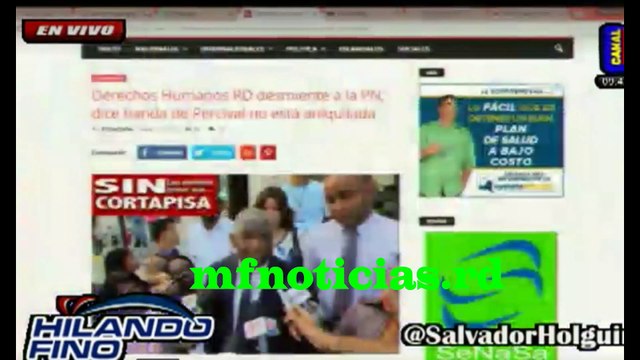 salvador holguín asegura banda john percival matos no está aniquilada por completo