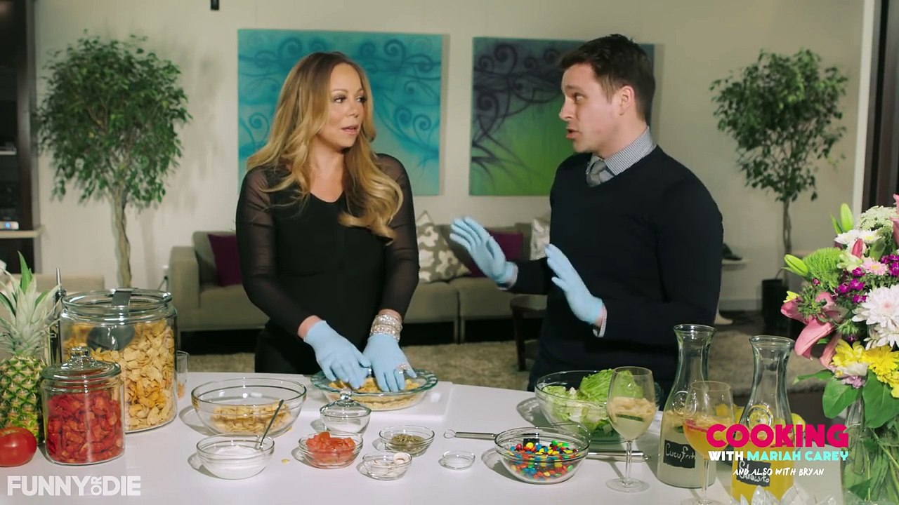 Cooking with Mariah Carey