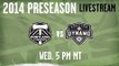 Houston Dynamo vs. Portland Timbers | 2014 MLS Preseason