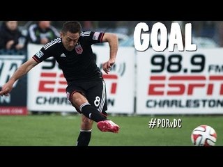 GOAL: Davy Arnaud blasts one in from 40 yards out to tie it up at 1-1 | May 3rd, 2014