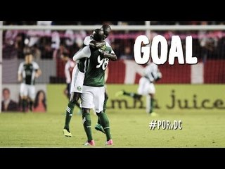 GOAL: Futty Danso gives Portland the lead off of Valeri's corner kick