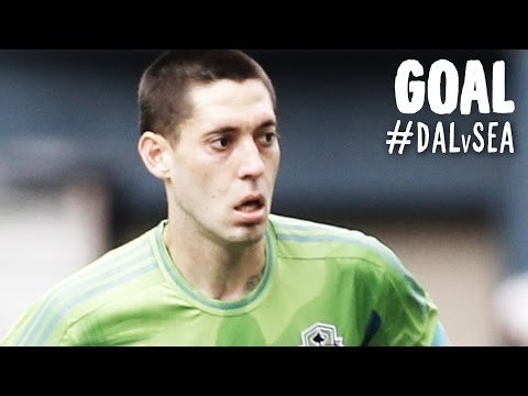 GOAL: Clint Dempsey spectacular free kick | FC Dallas vs. Seattle Sounders