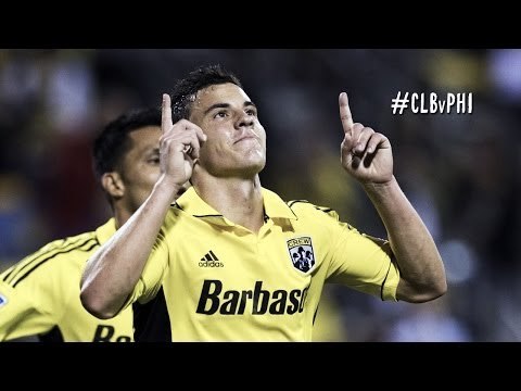 GOAL: Bernardo Anor heads home an Higuain corner kick | Columbus Crew vs. Philadelphia Union