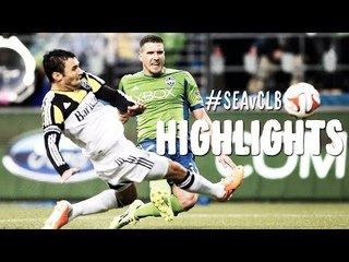 HIGHLIGHTS: Seattle Sounders vs Columbus Crew | March 29, 2014