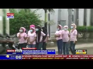 Gas Bocor, Ratusan Buruh Sesak Nafas