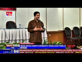 Media Massa Diminta Bantu Sosialisasi Pemilu 2014