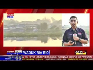 LIVE -- Perkembangan Normalisasi Waduk Ria Rio
