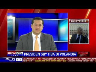 LIVE -- Presiden SBY Tiba Di Polandia