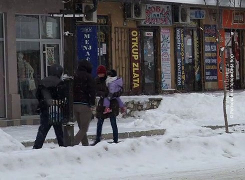 Nakon minusa i snega, sada i ledena kiša!, 12. januar 2017. (RTV Bor)