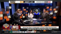 First Take - Is Derrick Rose in Jeopardy of Knicks turning on him?