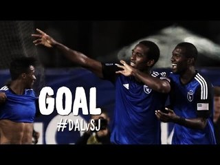 GOAL: Atiba Harris to the bottom right corner | FC Dallas vs. San Jose Earthquakes