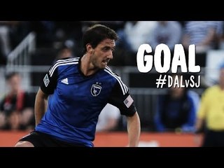 GOAL: Jean-Baptiste Pierrazi magical strike from distance | FC Dallas vs. San Jose Earthquakes