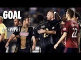 GOAL: Conor Casey heads home perfect cross from Cristián Maidana | Chivas USA vs Philadelphia Union