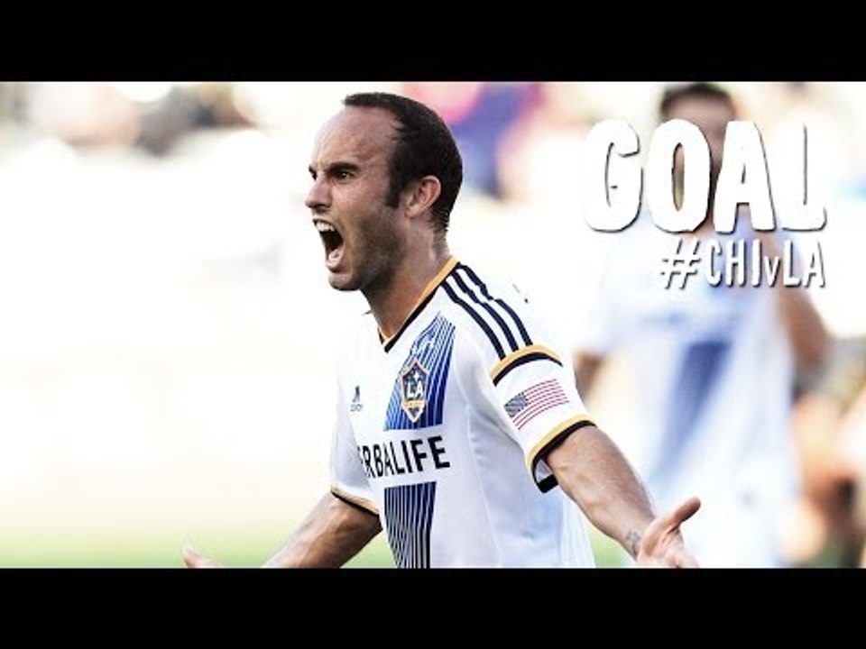 GOAL: Landon Donovan smashes home Rogers' cross | Chicago Fire vs. LA Galaxy
