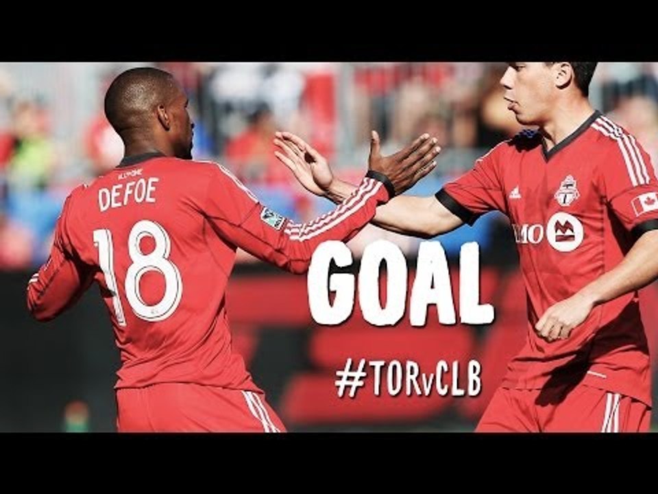 GOAL: Jermain Defoe rifles a shot past a helpless Clark | Toronto FC vs. Columbus Crew