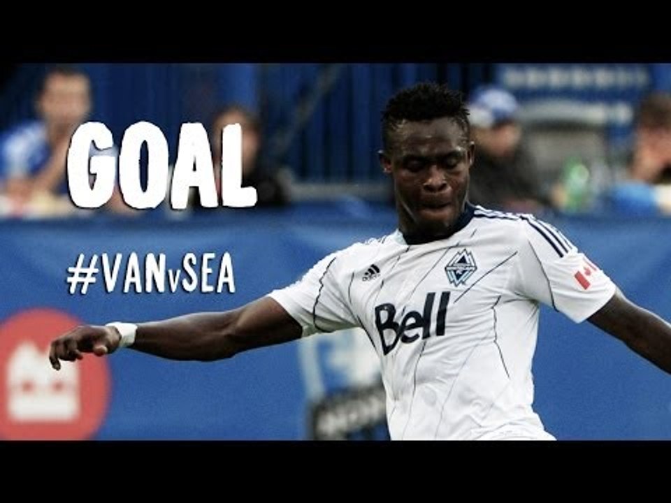 GOAL: Gershon Koffie scores on the empty net from 40 yards | Vancouver Whitecaps vs Seattle Sounders