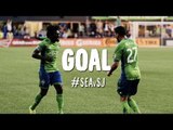 GOAL: Obafemi Martins chips in from impossible angle | Seattle Sounders vs. San Jose Earthquakes